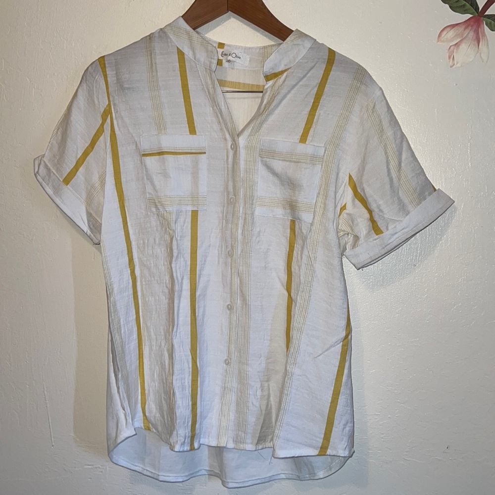 Eden & Olivia button down shirt, L